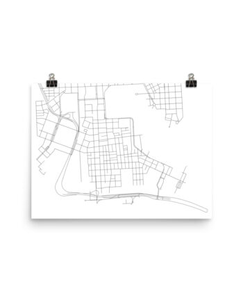 Federal Hill Minimalist Map Poster
